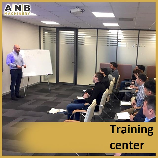 Regular trainings at ANB MACHINERY are a guarantee of uninterrupted production!